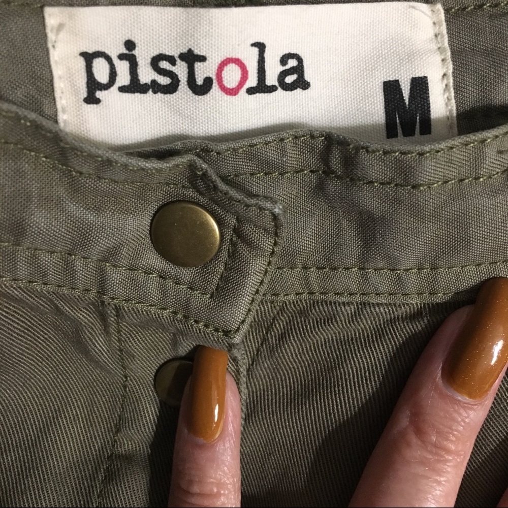 *SOLD* Pistola My Squad Beautiful Olive Maxi Skirt - Picture 4 of 7